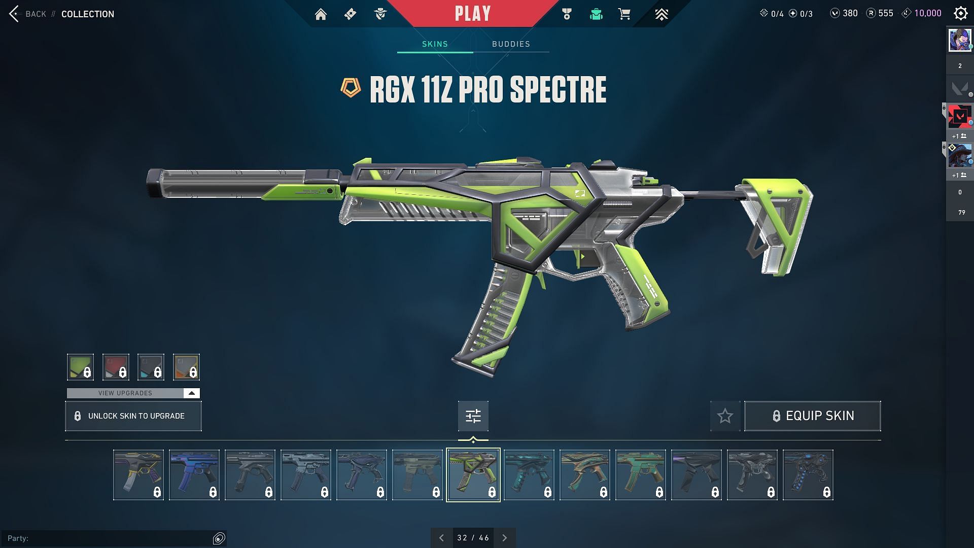 RGX 11Z Pro Spectre (Image via Riot Games)