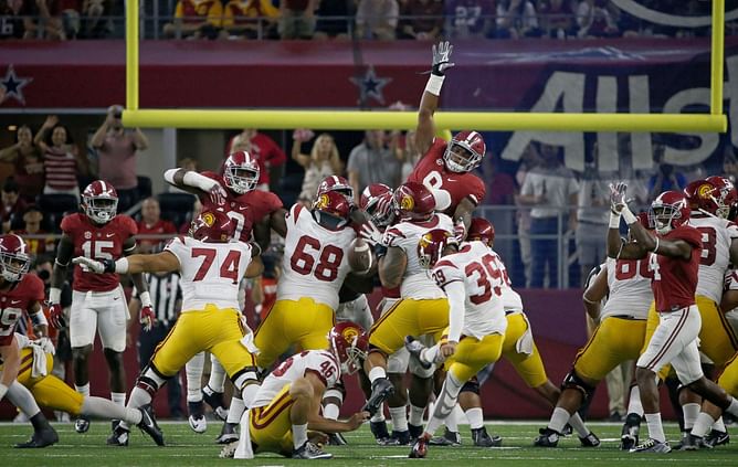 USC vs Alabama 2016: Revisiting Bama's annihilation over Trojan's feat. Jalon Hurts, Blake Barnett, and more