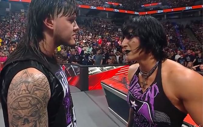 6-foot-tall superstar sends an 8-word message to Rhea Ripley after brutally assaulting her on RAW