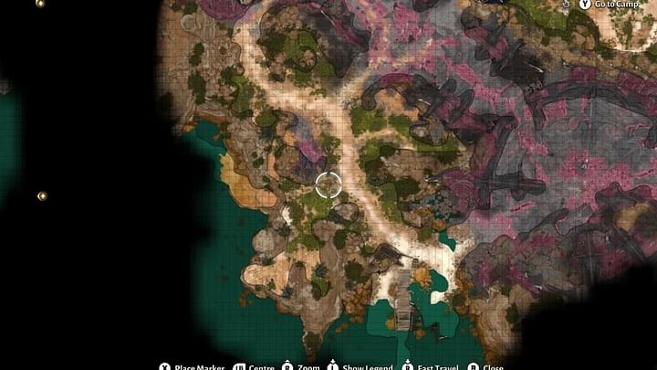 where to find astarion baldur's gate 3 map