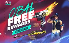 Free Fire MAX OB41 update rewards: Get Skull Punker AWM or Amber Megacypher Mini Uzi