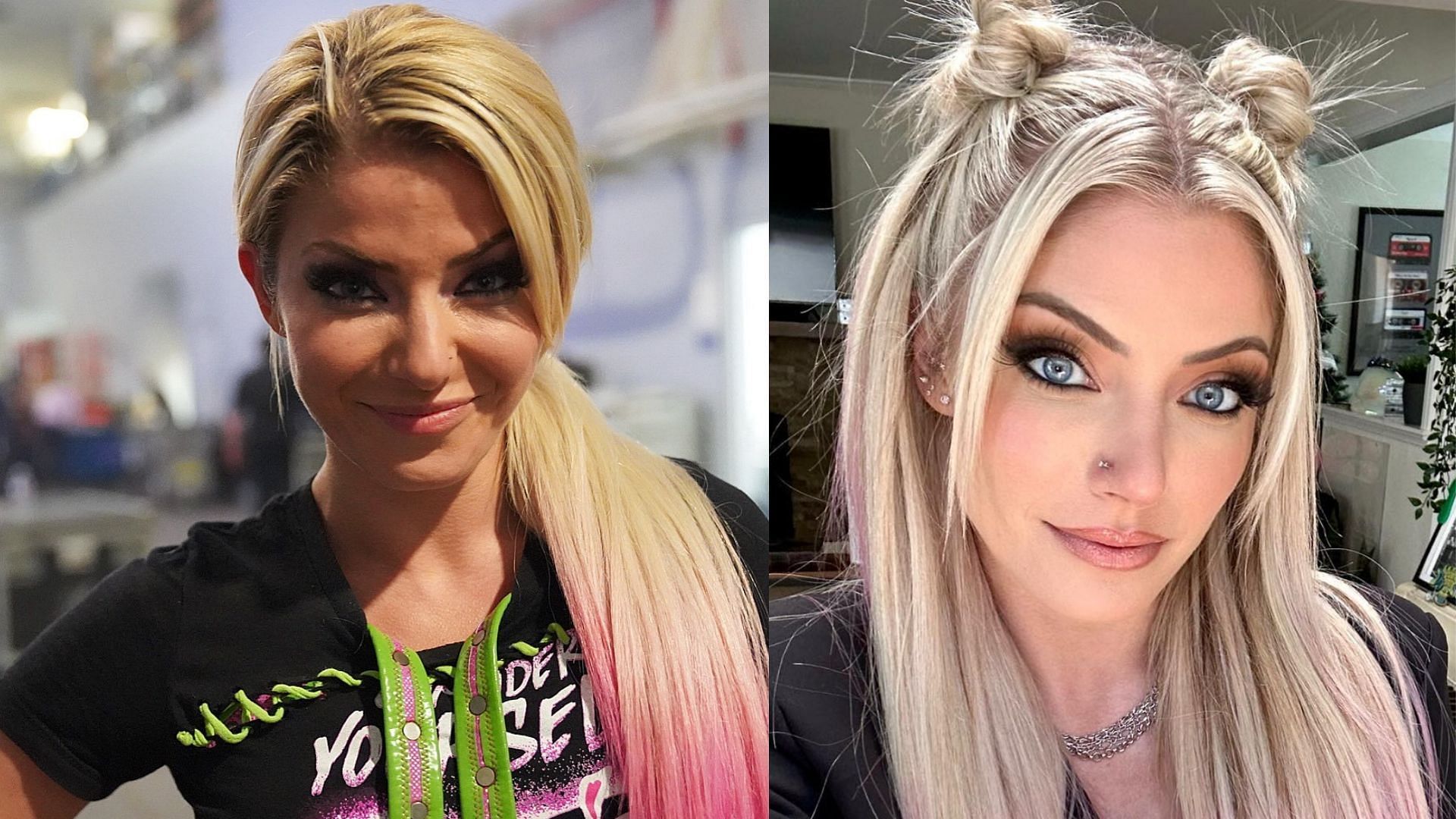 Alexa Bliss is a former champion.