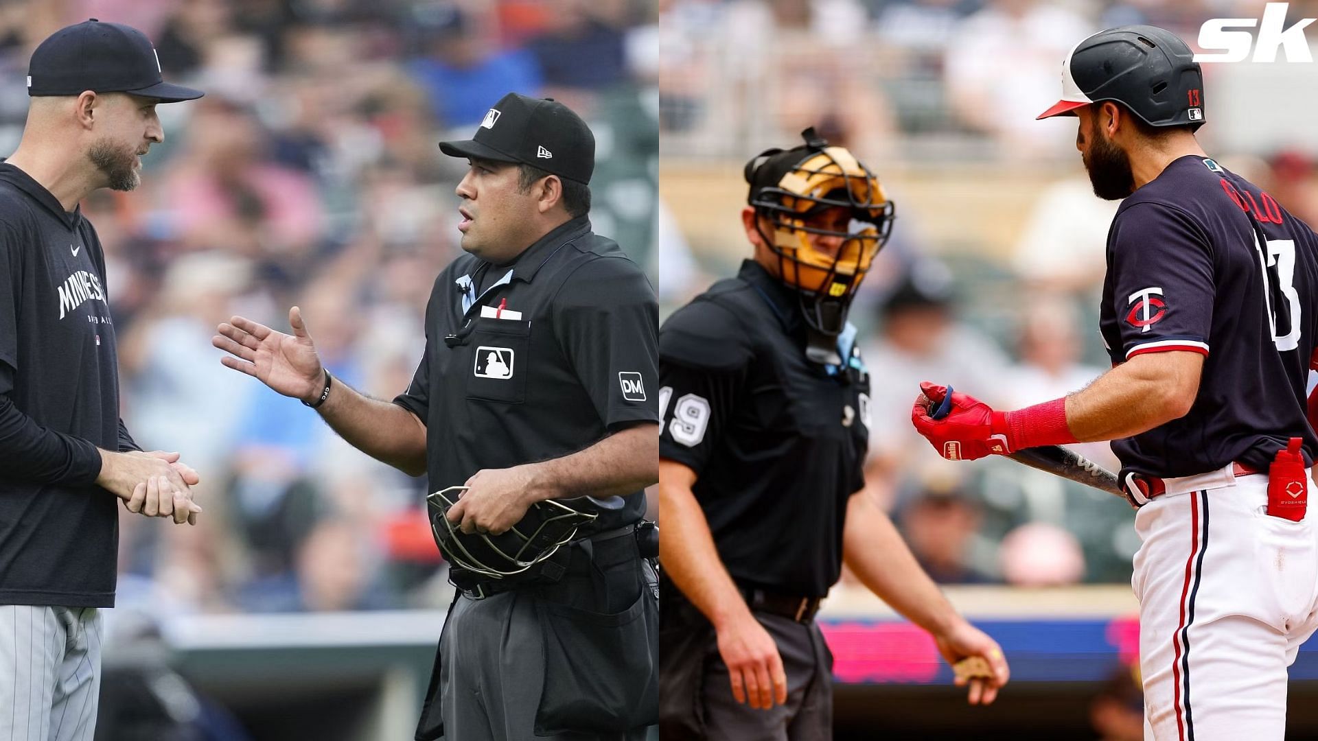 Why were Joey Gallo and Rocco Baldelli ejected? Twins slugger and