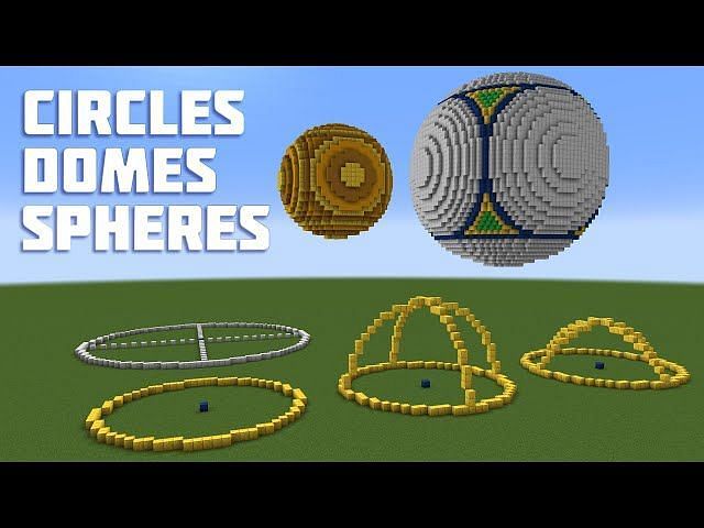 5 best tips for making circles and spheres in Minecraft