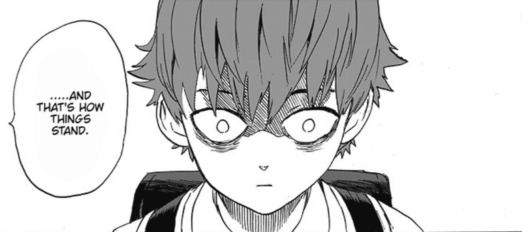 Child Emperor as seen in One Punch Man chapter 190 (Image via Shueisha)