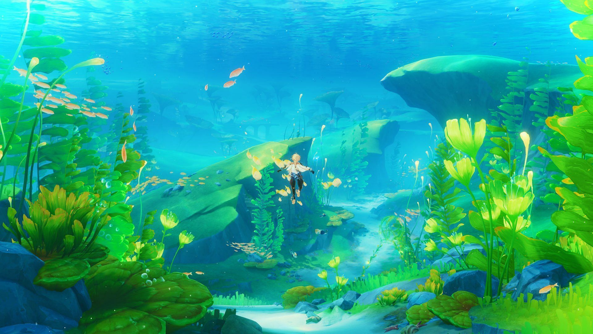 Some underwater areas should debut once the new update goes live (Image via HoYoverse)