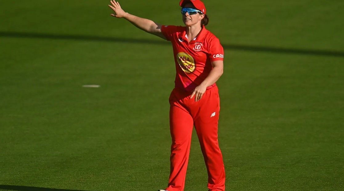 Tammy Beaumont in action (Image Courtesy: The Hundred/ECB)