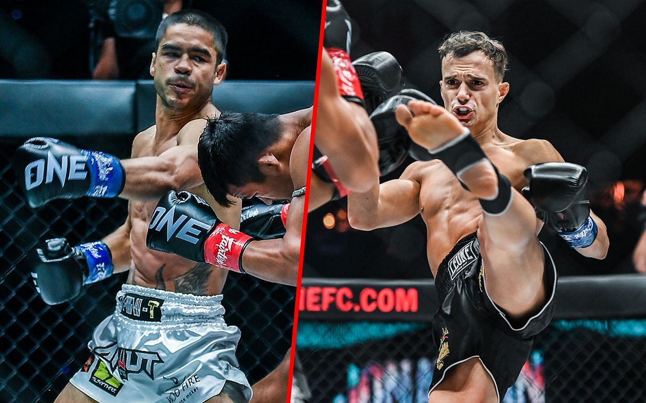 Danial Williams (left) and Jonathan Di Bella (right) | Image credit: ONE Championship