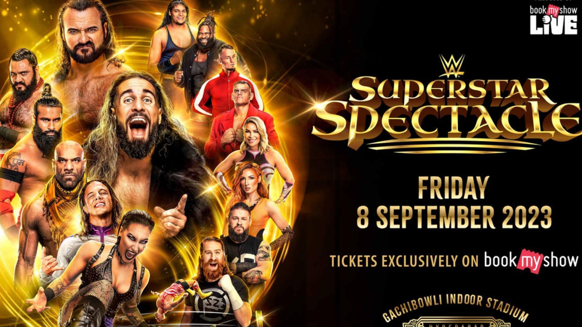 WWE is returning to India on Friday September 8th.