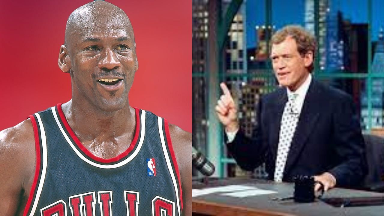 Michael Jordan cracks a hilarious joke about his father on the Late Show with David Letterman
