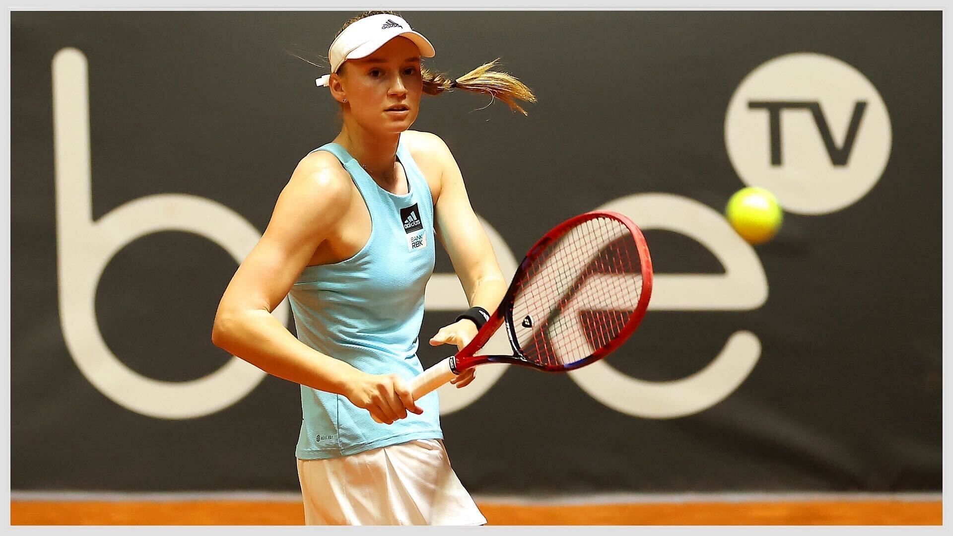 Elena Rybakina is the first Kazakhstani to be ranked in the top 10 of the WTA rankings.