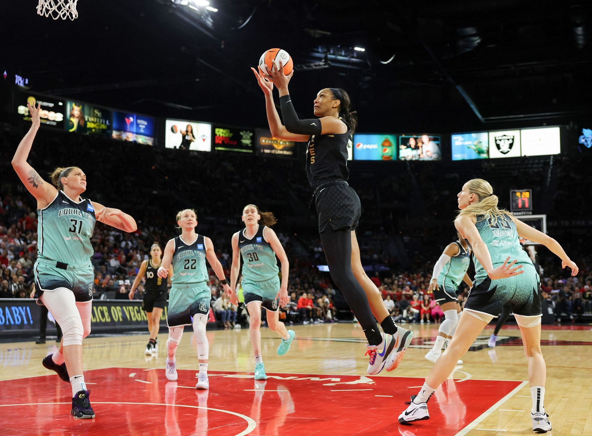 A'ja Wilson's 53-Point Game Ties the W.N.B.A. Record - The New