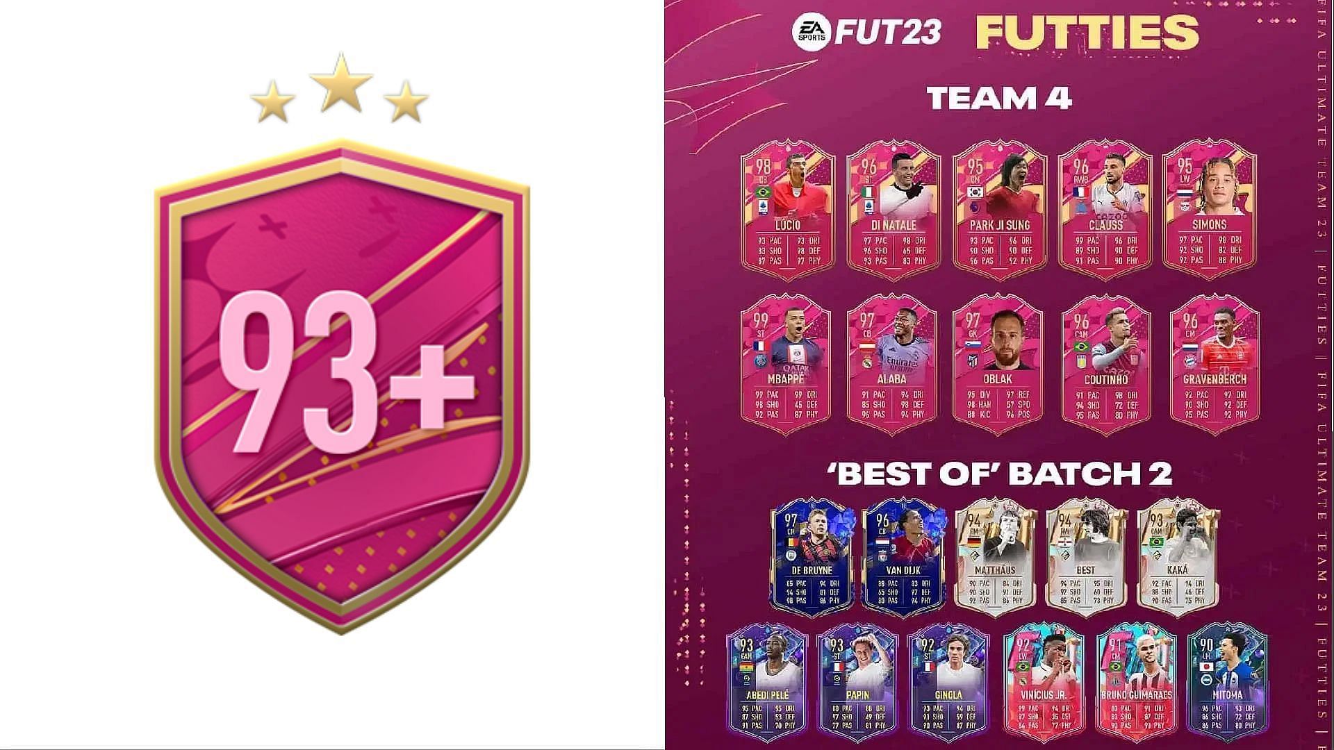 Guide to 93+ Shapeshifters or FUTTIES Player Pick SBC (Image via EA Sports)