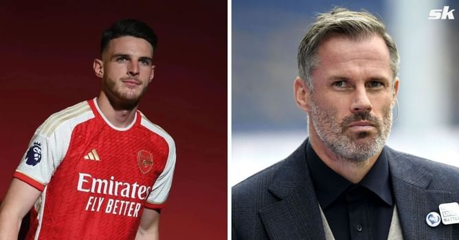 "When you talk about a player costing £105 million, you want everything" - Carragher says Declan Rice must improve one aspect of his game at Arsenal
