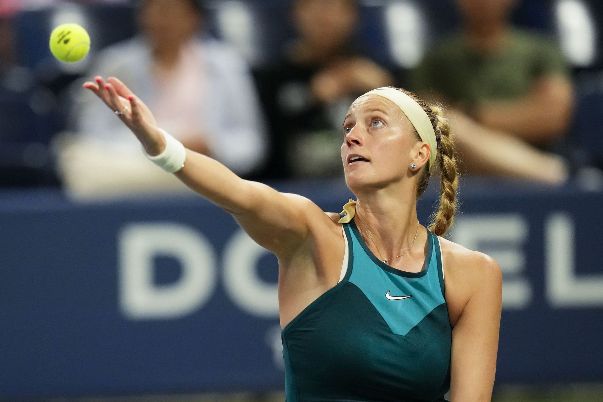 Petra Kvitova at the 2023 US Open.