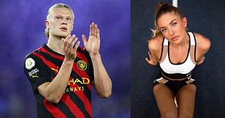 "I'm always ready" - 'World's sexiest athlete' Alica Schmidt challenges Erling Haaland to a race after thrashing Mats Hummels