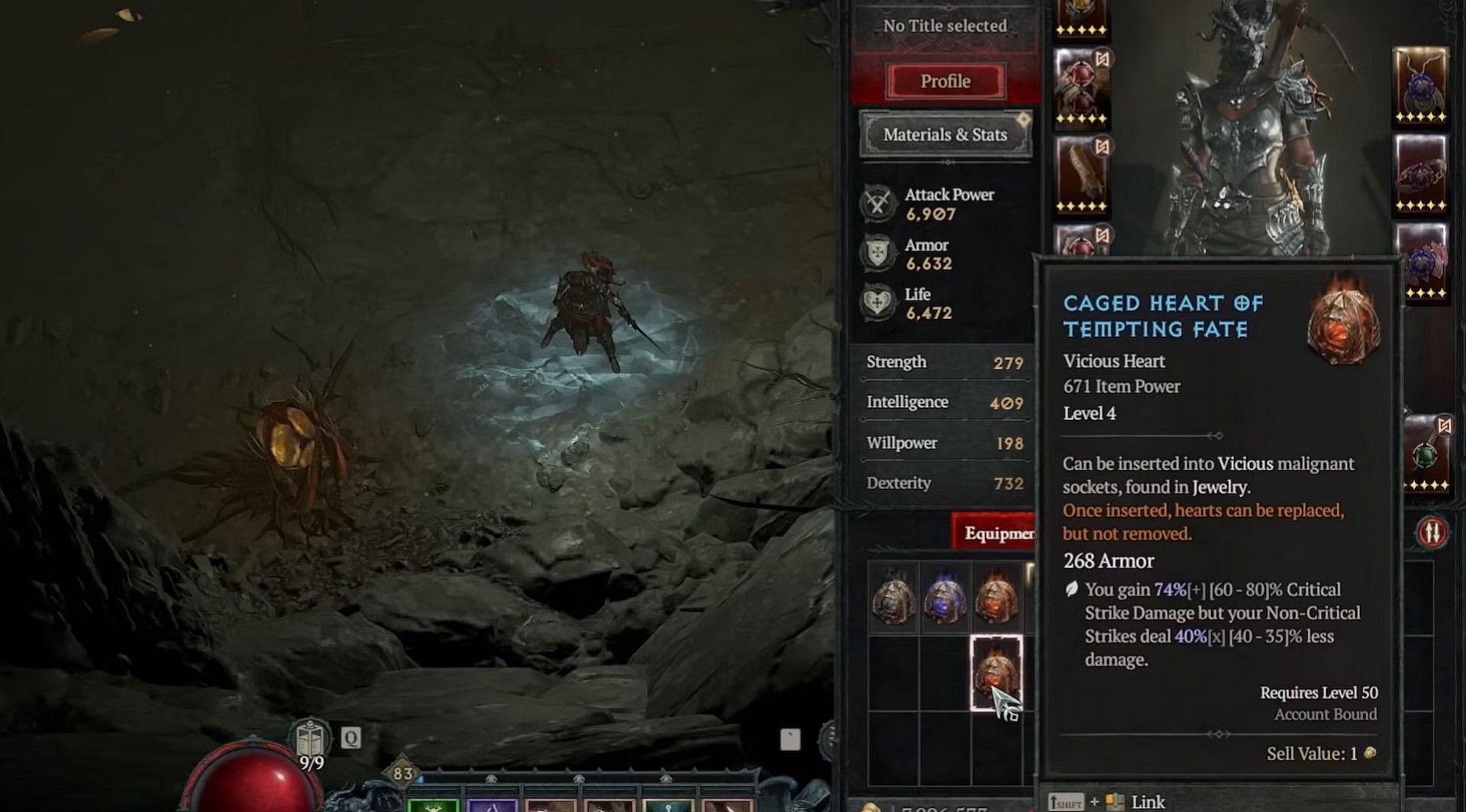 Tempting Fate enhances critical strike damage (Image via Diablo 4)