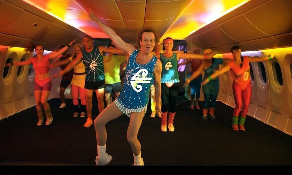 Richard Simmons workout (Image via Getty Images)