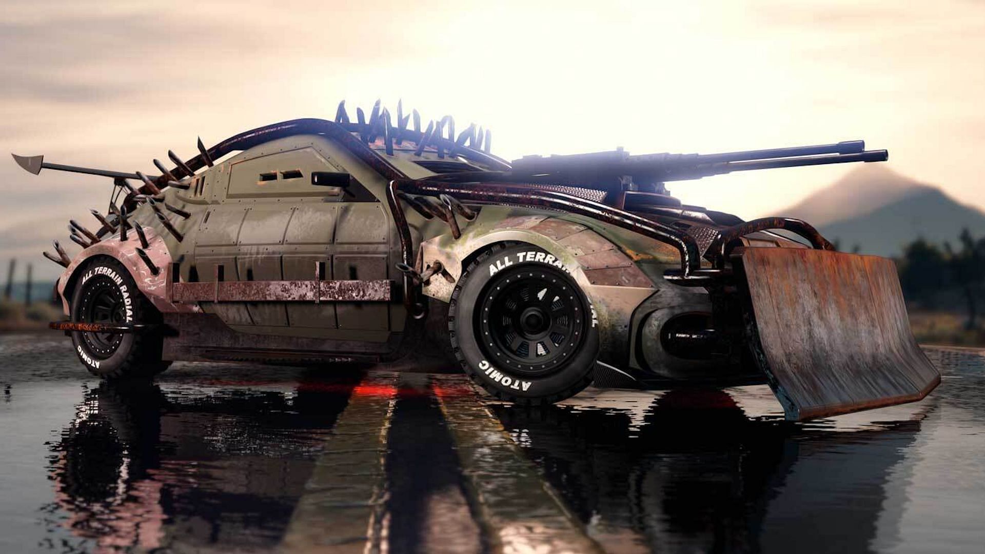 Arena War vehicles are more durable than the average civilian car (Image via Rockstar Games)