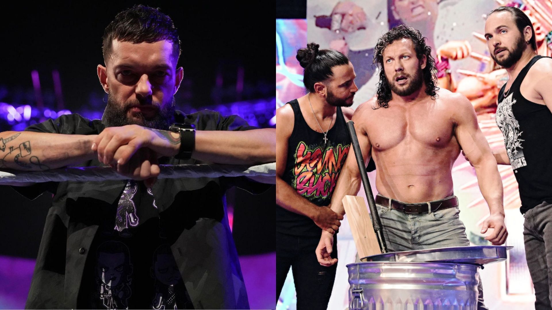 Finn Balor is open to reuniting with The Young Bucks and Kenny Omega