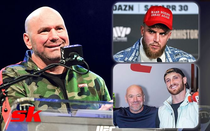 Jake Paul is just trying to get attention, Logan is f***ing brilliant - Dana White draws a hard line between the two Paul brothers