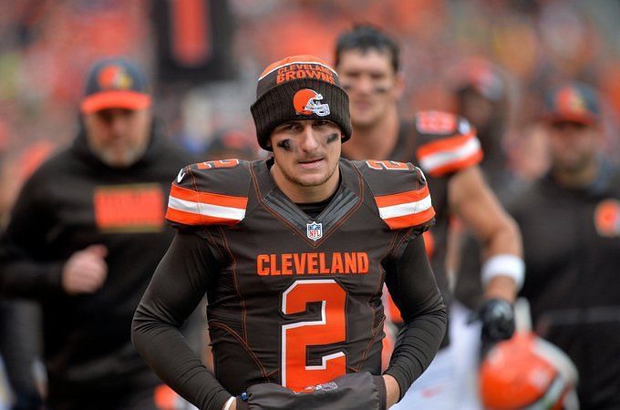 Why on earth is Johnny Manziel in Mexico  and what's up with that  Cleveland Browns uniform?