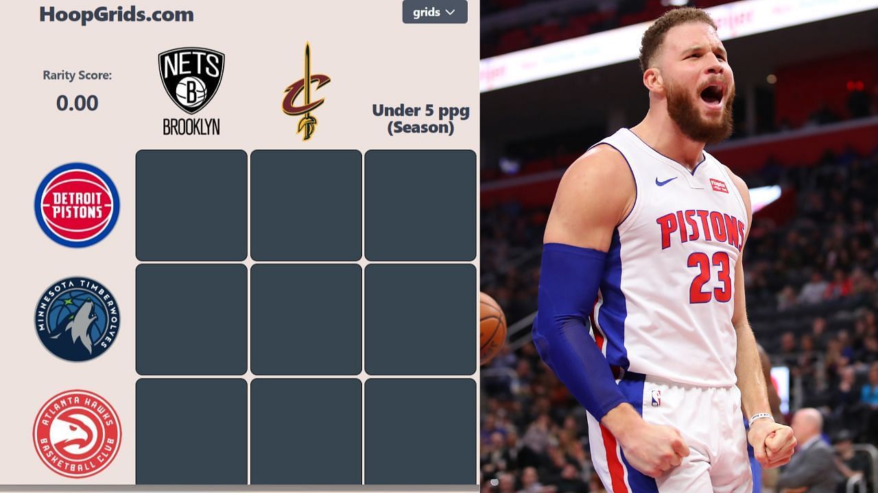 The August 4 NBA HoopGrids puzzle has been released.
