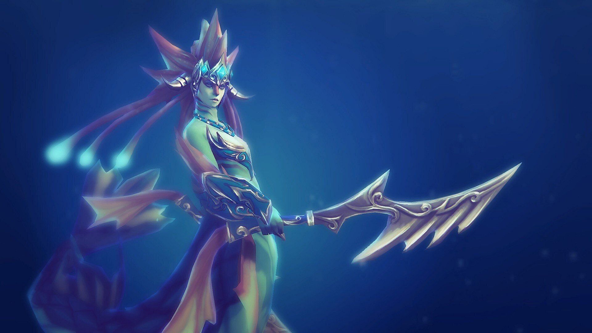 Naga Siren was considered the most successful carry of Dota 2 patch 7.33 (Image via Valve)