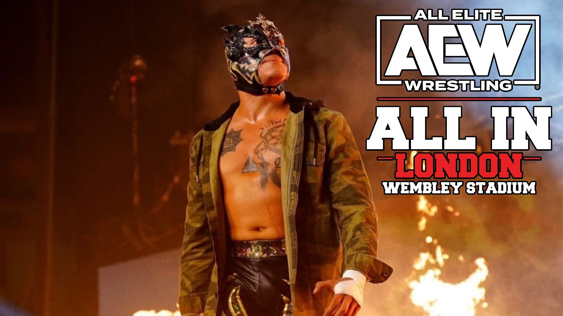 One half of the Lucha Bros, Rey Fenix, will no longer compete at AEW All In.