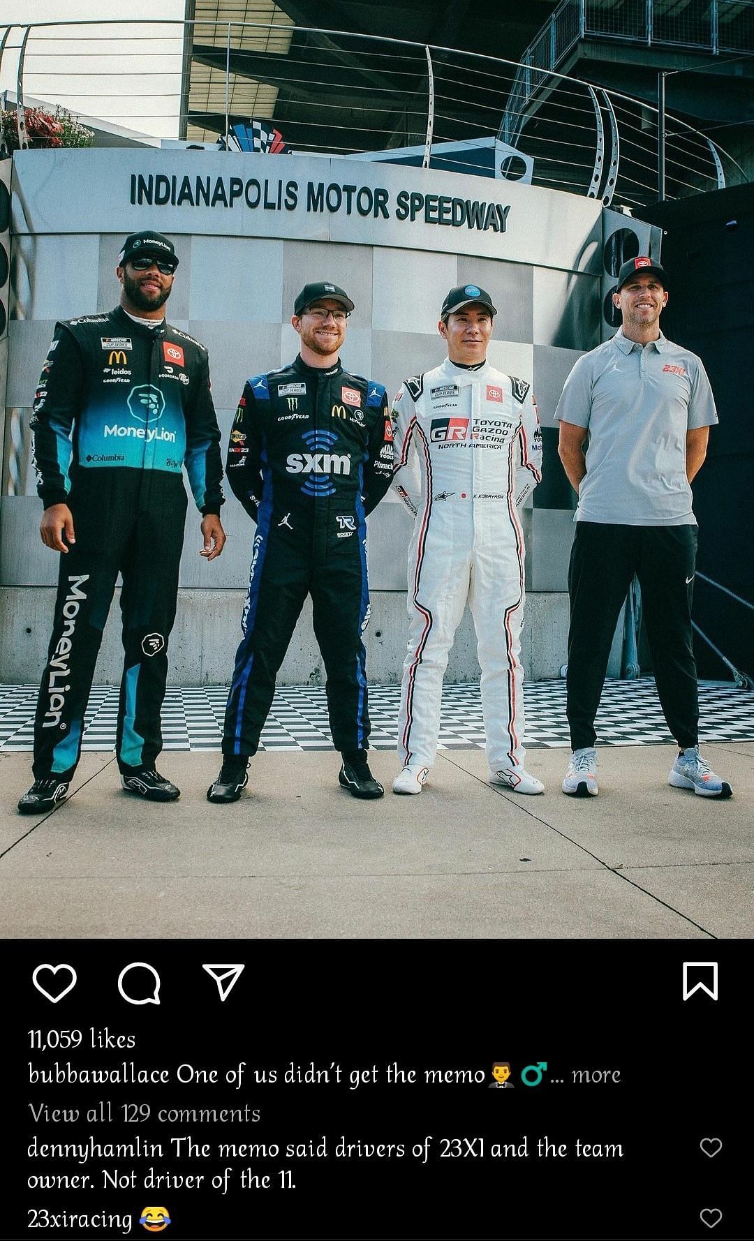 Denny Hamlin&#039;s reply to Bubba Wallace&#039;s banter