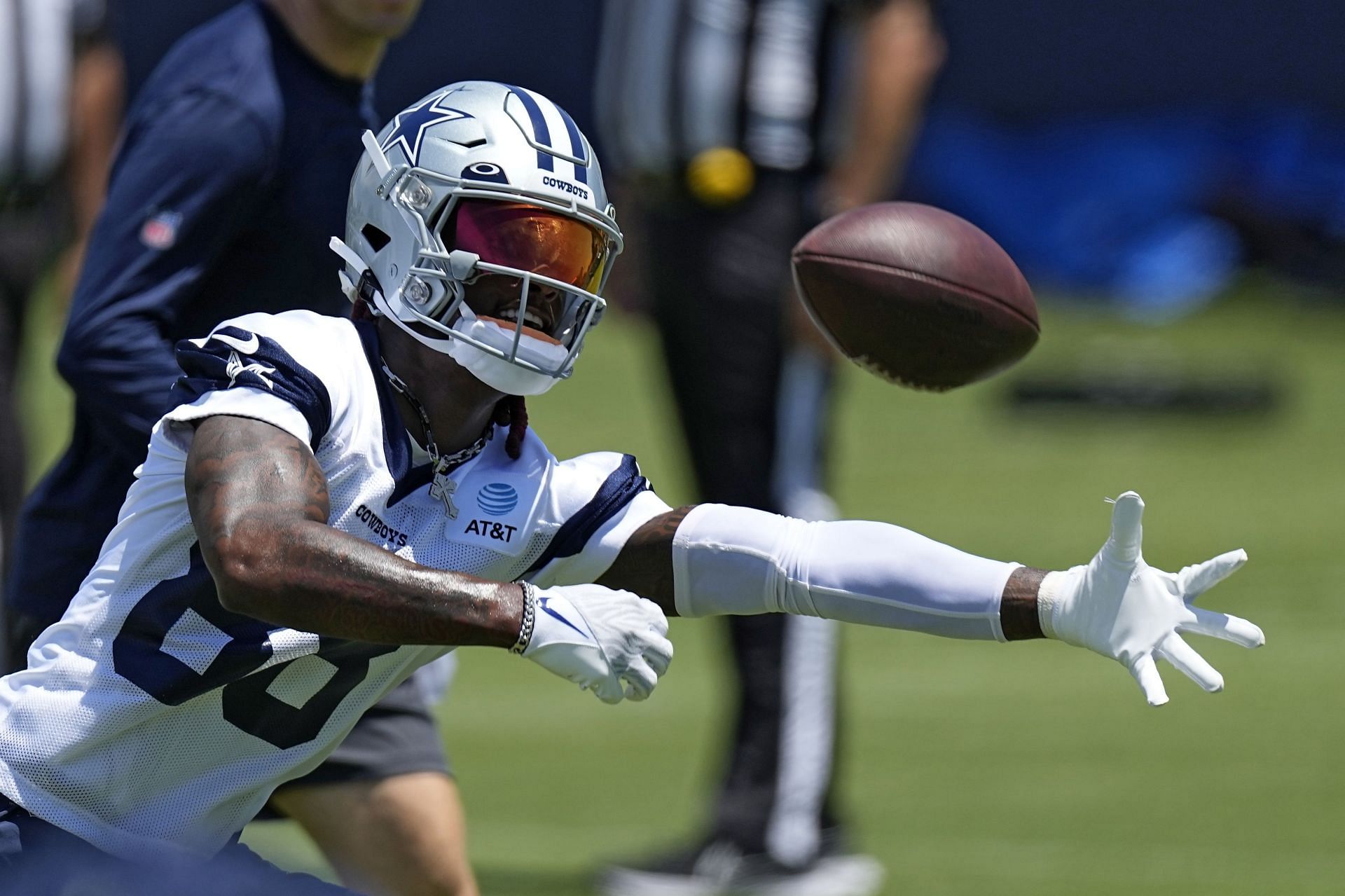 NFL_ Dallas''Cowboys''Men Trevon Diggs #7 Ezekiel Elliott #21