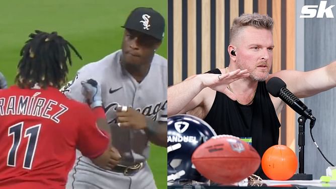 Pat McAfee drops colorful review of José Ramírez landing knockout punch on Tim Anderson