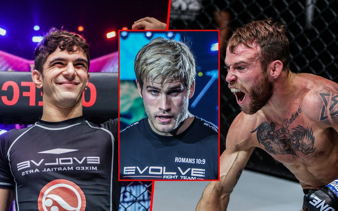 Sage Northcutt (Center) previews Musumeci (Left) vs. Brooks (Right)