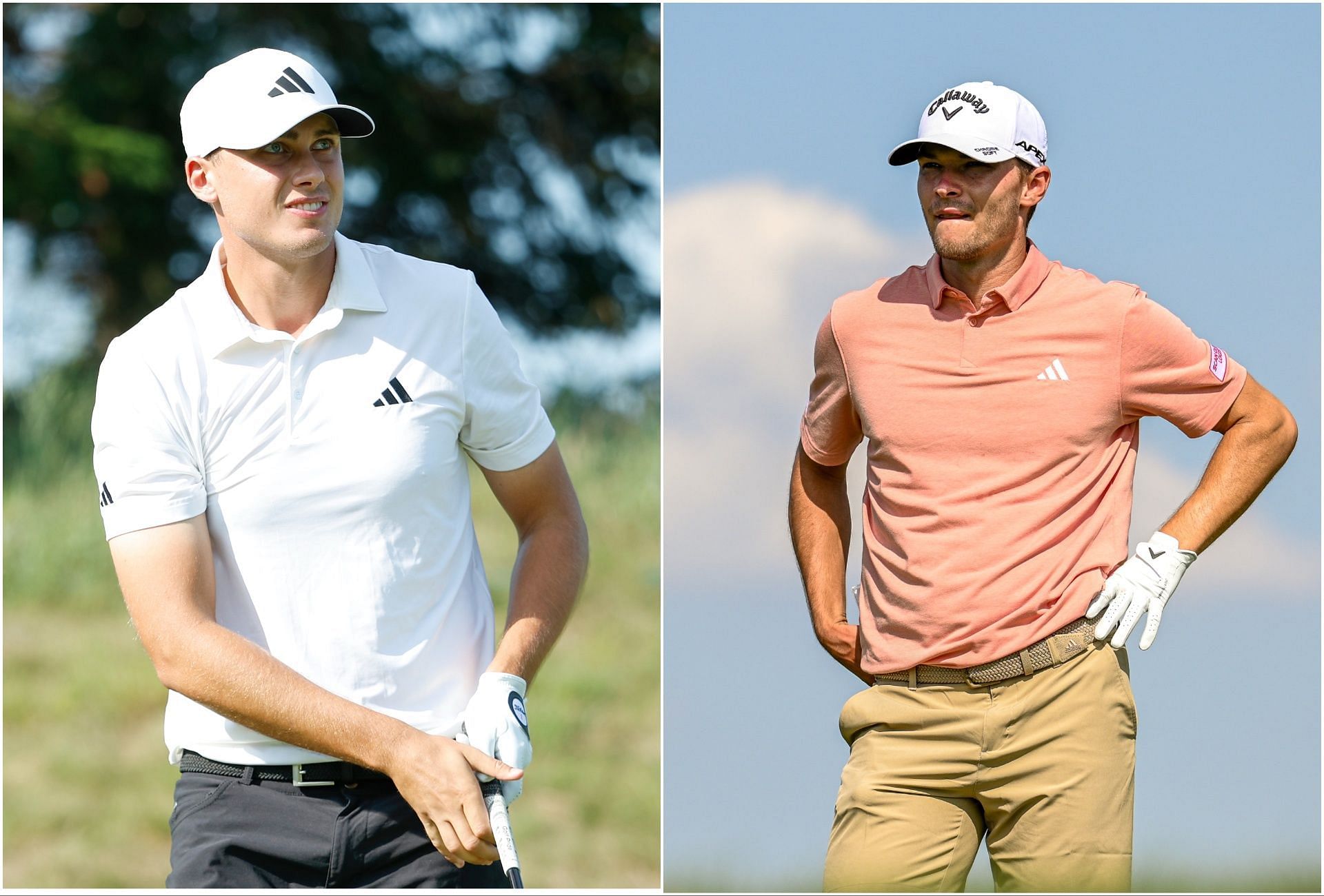 Ludvig Aberg and Nicolai Hojgaard (via Getty Images)