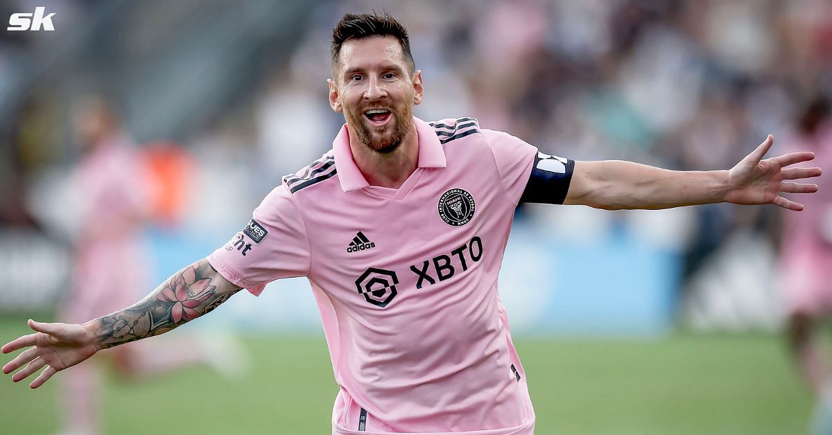 Lionel Messi & Inter Miami Win Leagues Cup Trophy Following