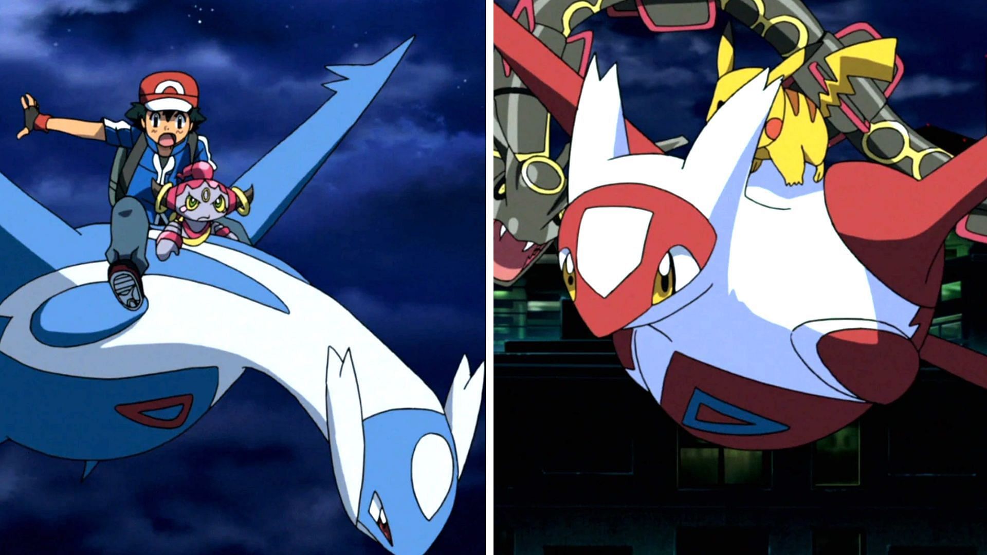 Latios and Latias as seen in the anime (Image via TPC)