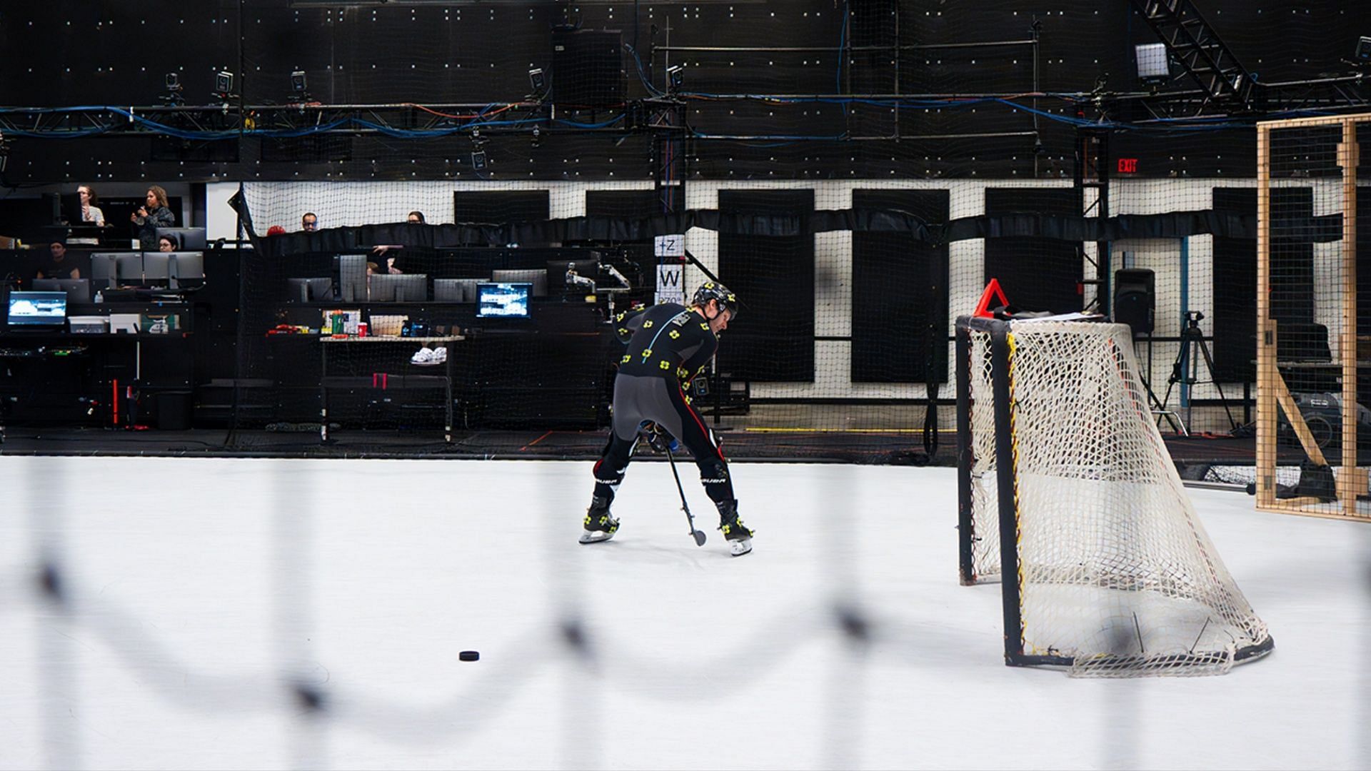 A snapshot from behind the scenes at NHL Community Day (Image via EA Sports)