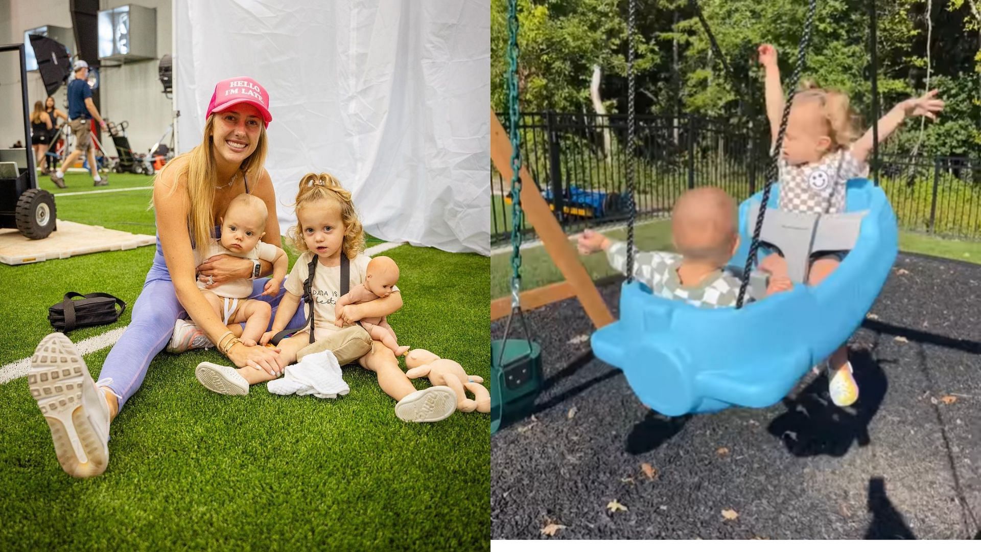 Brittany Mahomes have a fun day with her daughter and son.
