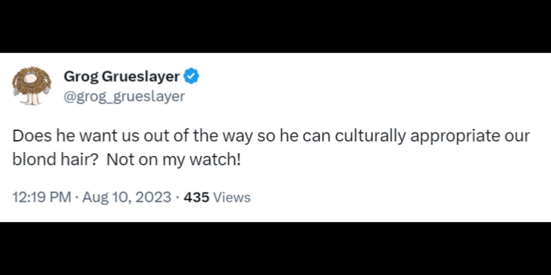 Black TikTok content creator garners backlash for hating on white people. (Image via X/Libs of TikTok)