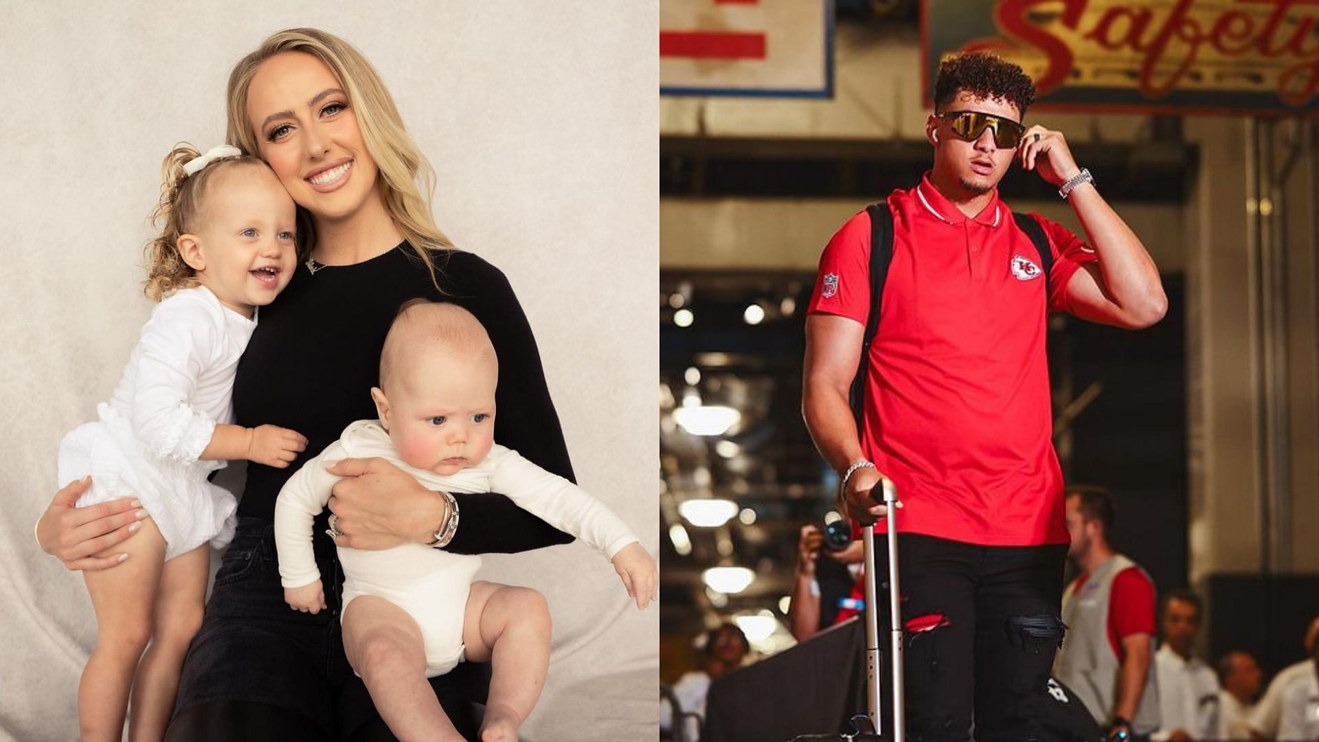 Brittany Mahomes has adapted to Patrick Mahomes being away from the family