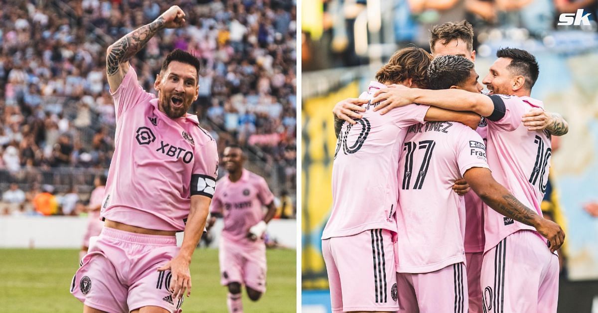 Worked our way to the finals and we made it" - Lionel Messi reacts on social media as Inter Miami defeat Philadelphia to reach Leagues Cup final