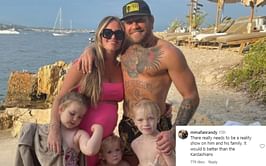 "It would be better than the Kardashians" - Fans call for reality show featuring Conor McGregor and family after wholesome post with kids
