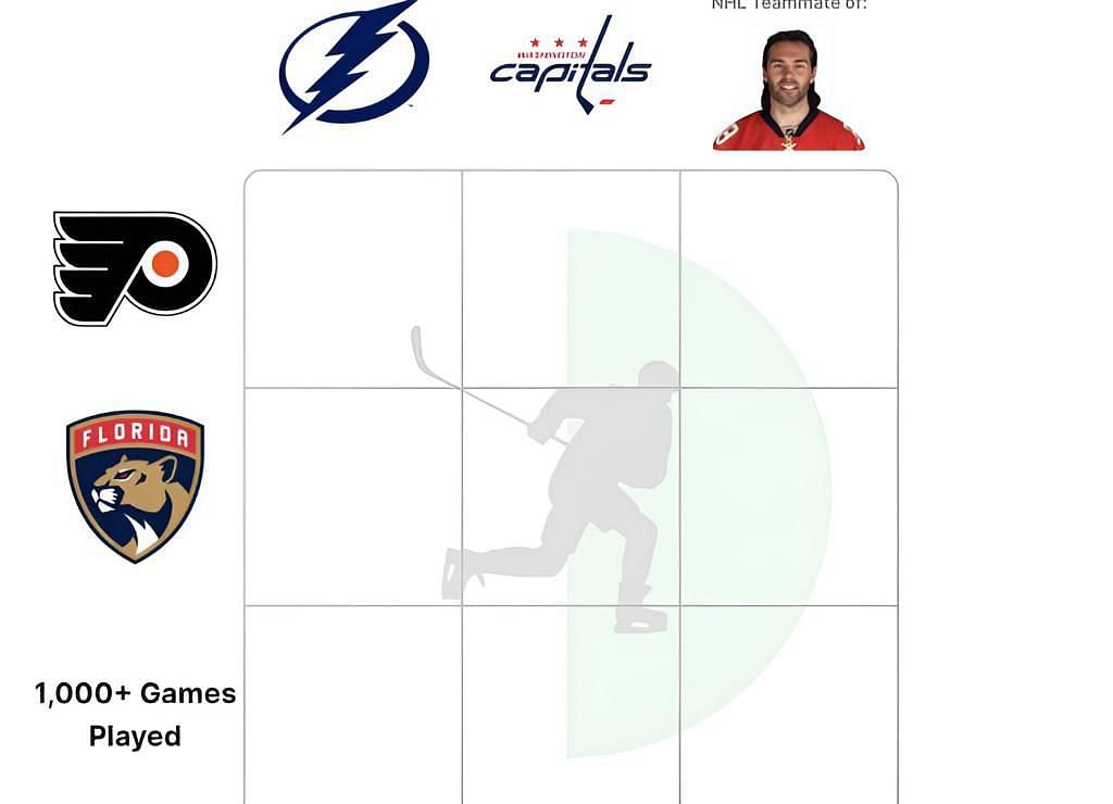 Crossover NHL Grid answers August 8