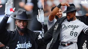 WATCH: Luis Robert Jr. shushes fans at Wrigley field after hitting the go ahead homerun vs Cubs