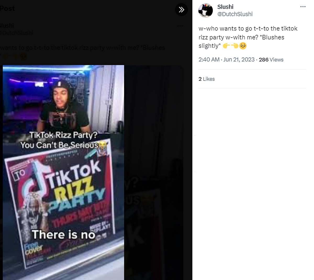 What is the TikTok Rizz Party? Event poster leaves netizens in a frenzy