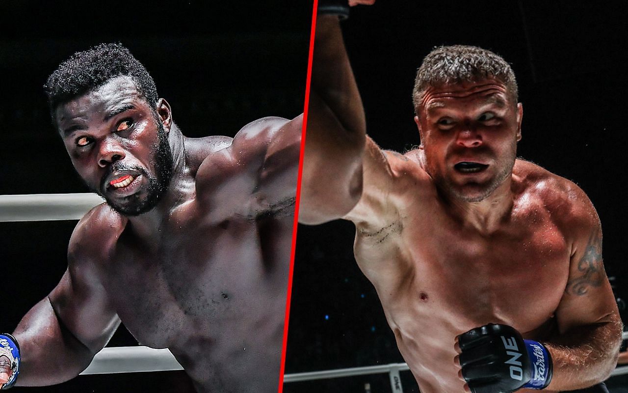 Reug Reug (L) and Anatoly Malykhin (R) |mage from ONE Championship