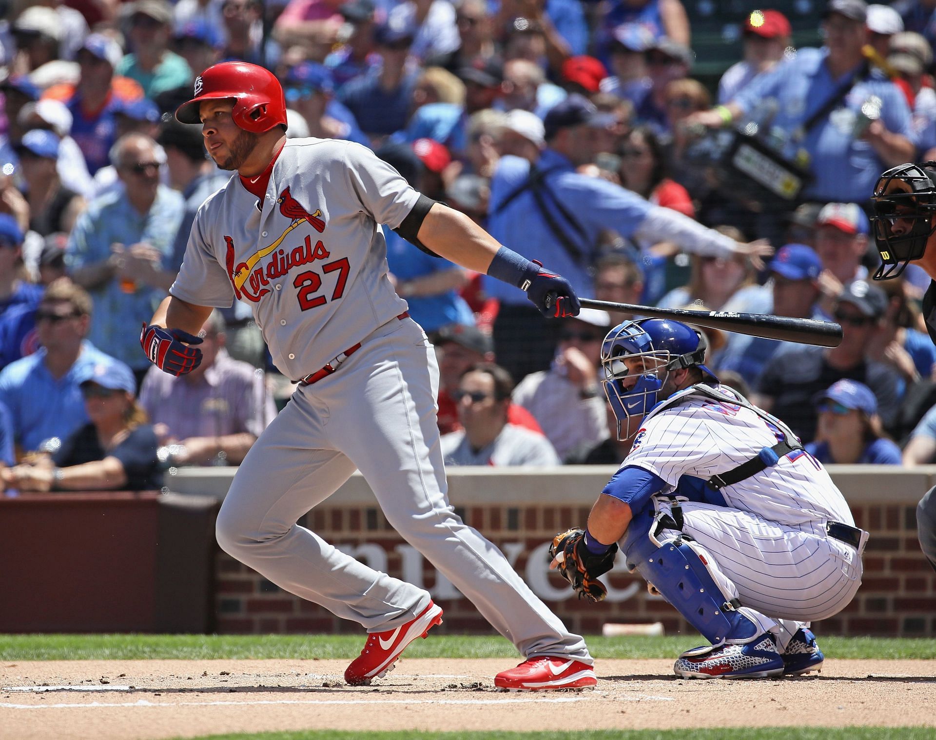 Jhonny Peralta played four seasons each for the Detroit Tigers (2009-13) and St. Louis Cardinals  (2014-17)