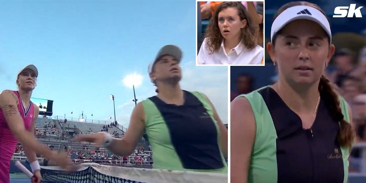 Jelena Ostapenko and Elena Rybakina faced off in the second round of the 2023 Cincinnati Open