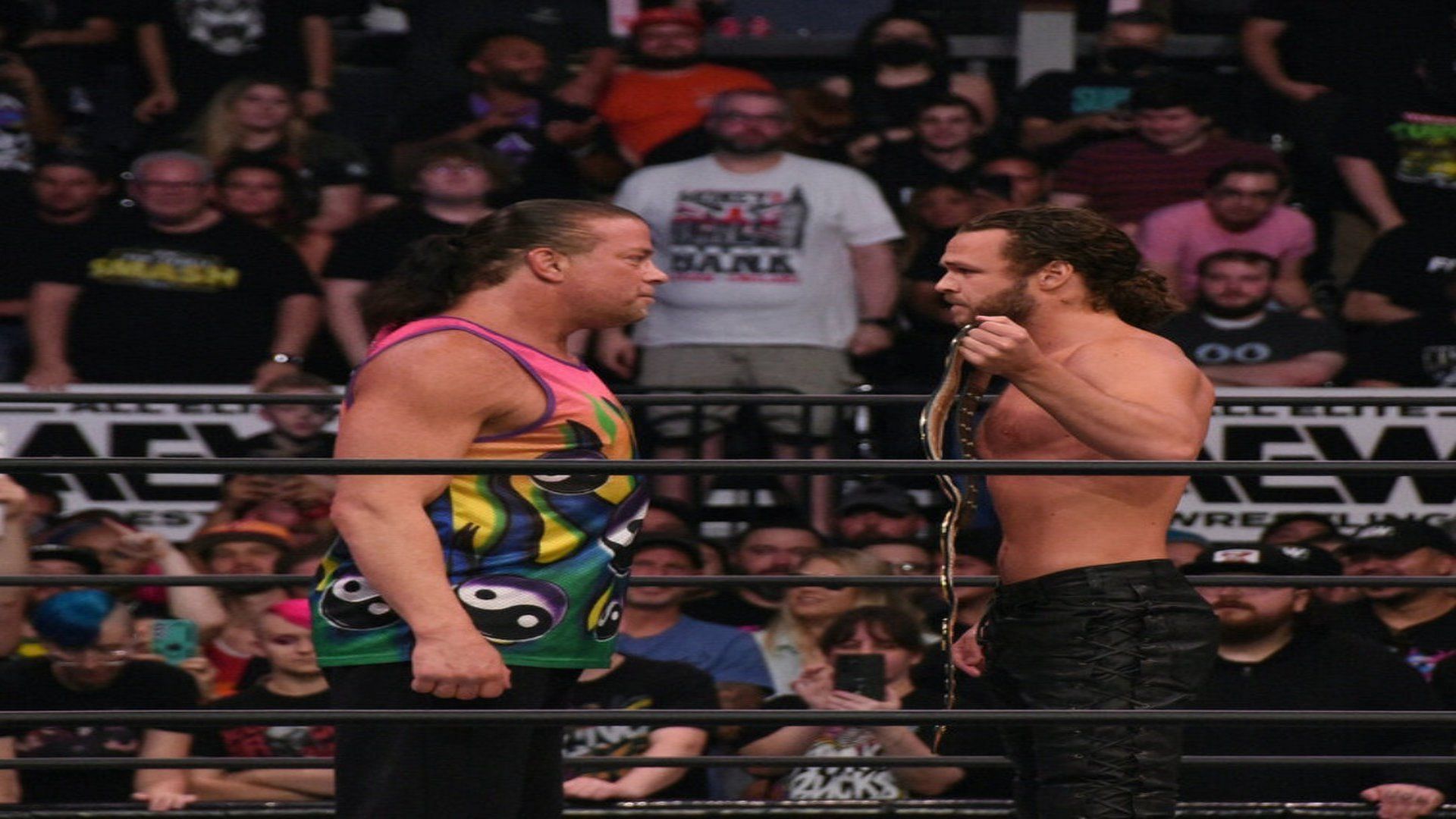 Rob Van Dam and Jack Perry on AEW TV