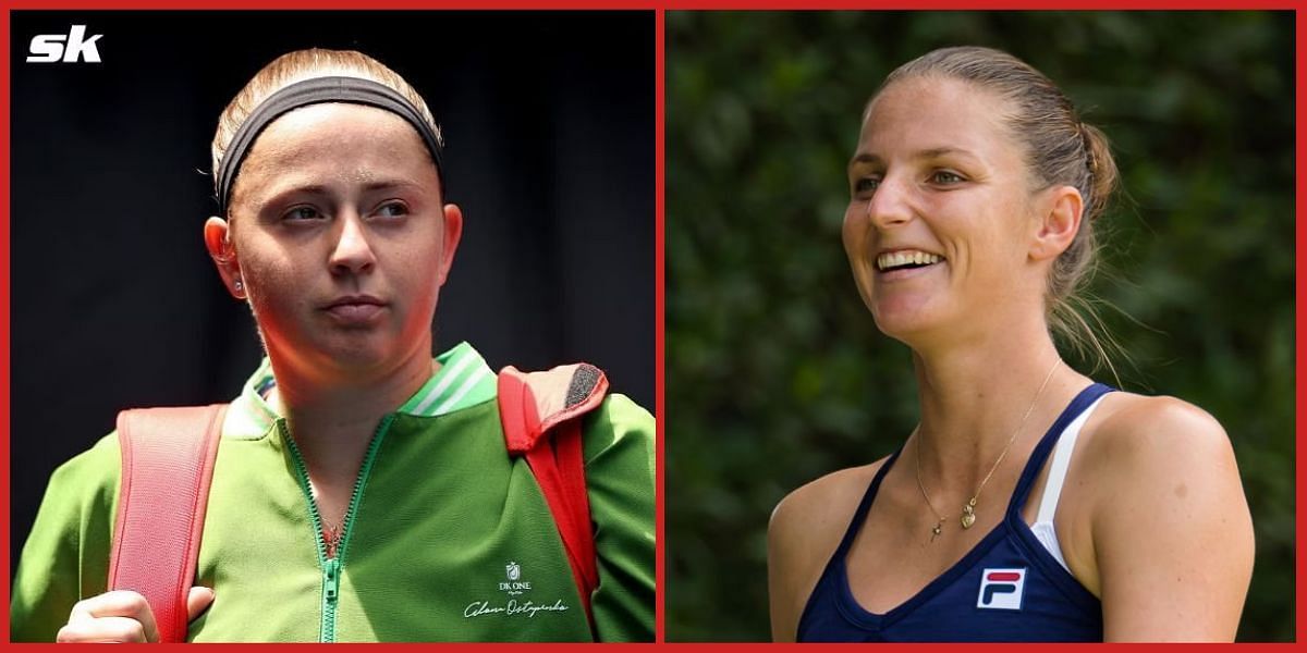 Jelena Ostapenko and Karolina Pliskova will lock horns in the Cincinnati first round.